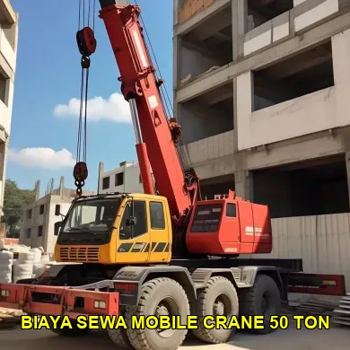 biaya sewa mobile crane 50 ton
